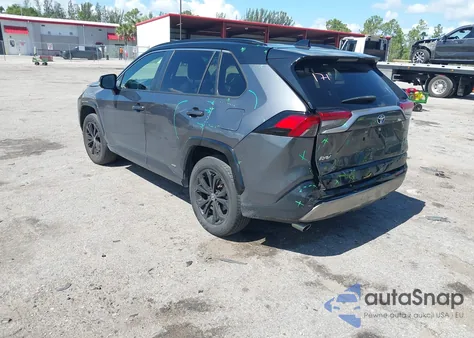 2022 Toyota Rav4 Hybrid Xse from USA, damaged, VIN JTME6RFV0ND526690